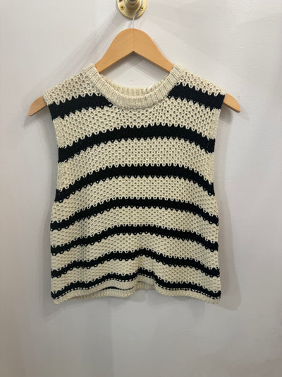 Tessa stripe knit  top