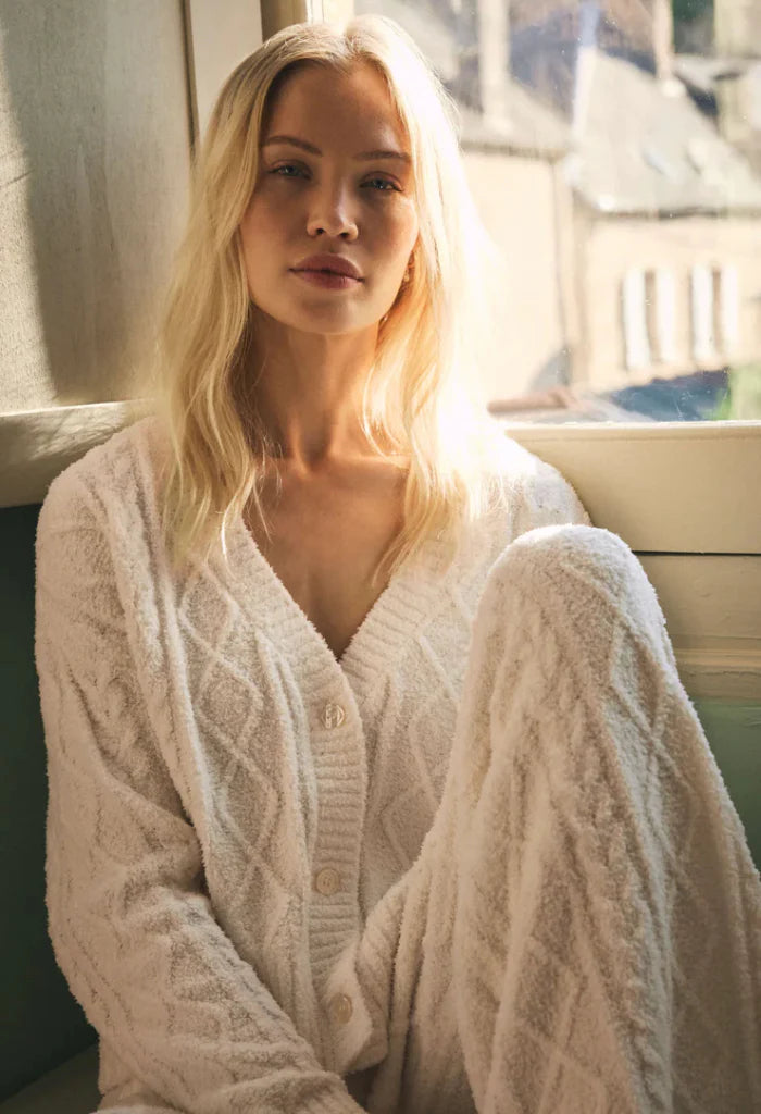 elsa cable cardigan