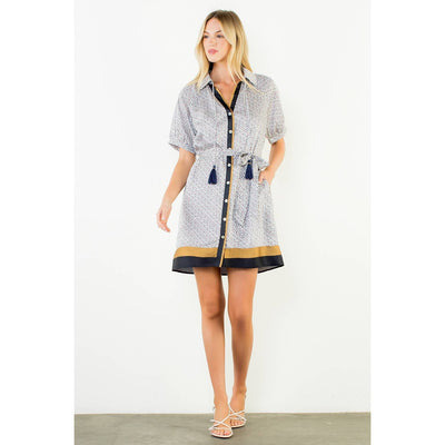 Paige Pattern Short Dress
