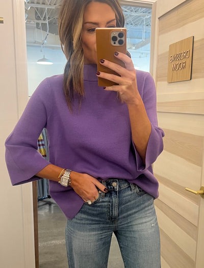Hamlin sweater purple