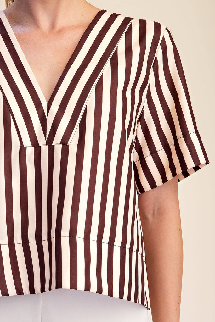 Emett stripe top