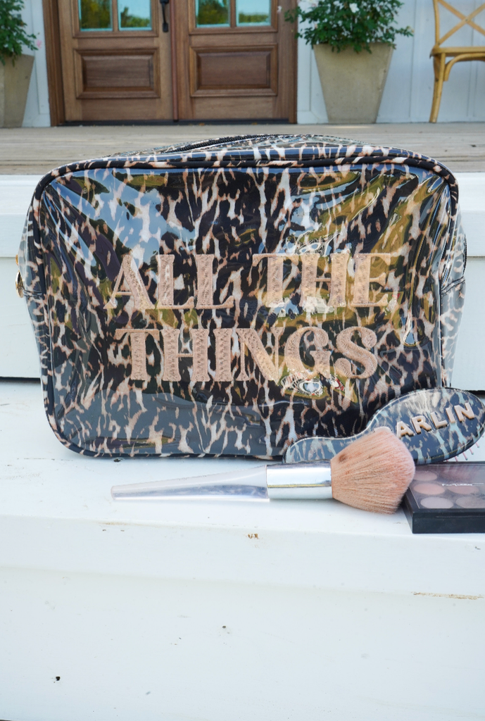 All the Things Leopard bag