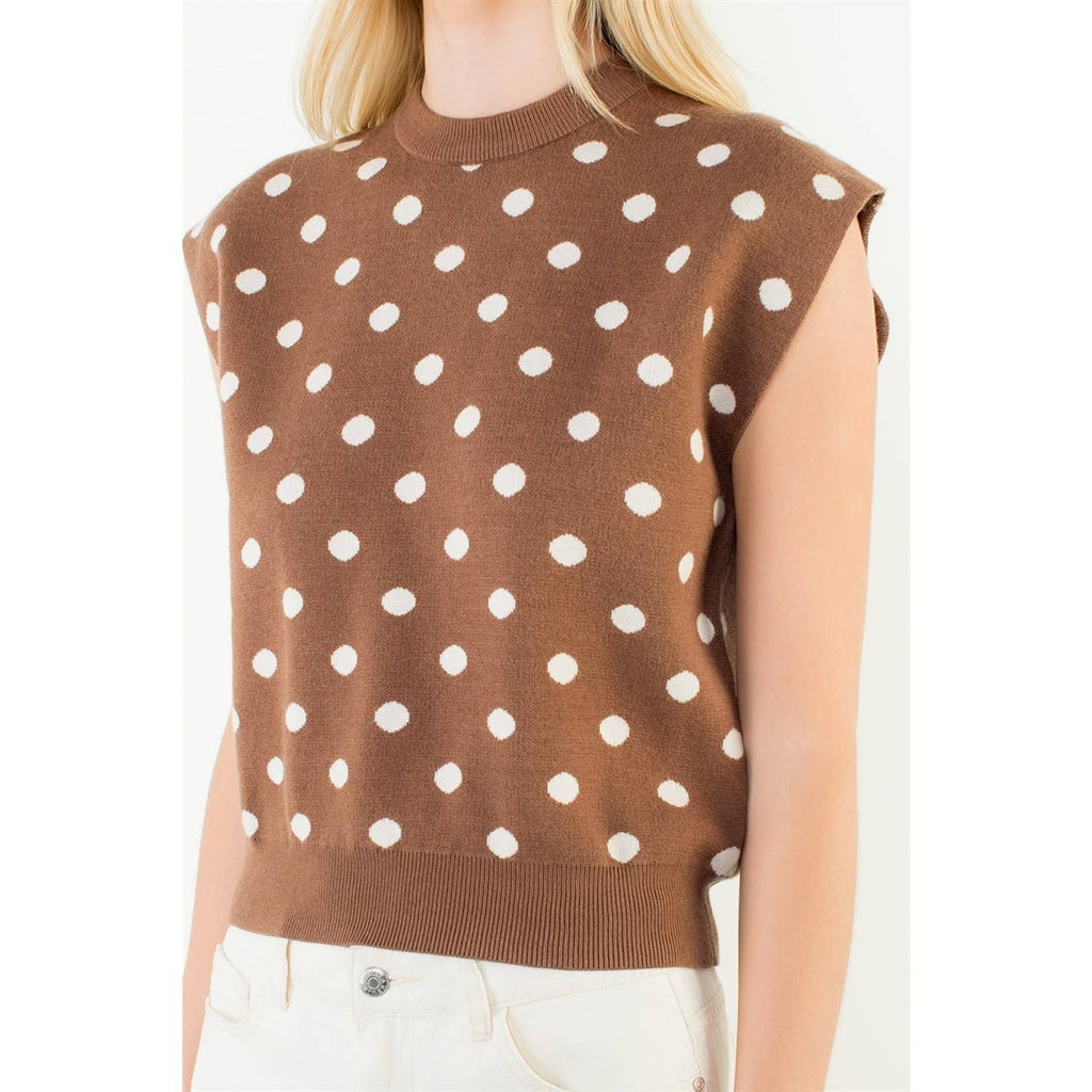 Minnie Polka Dot Top