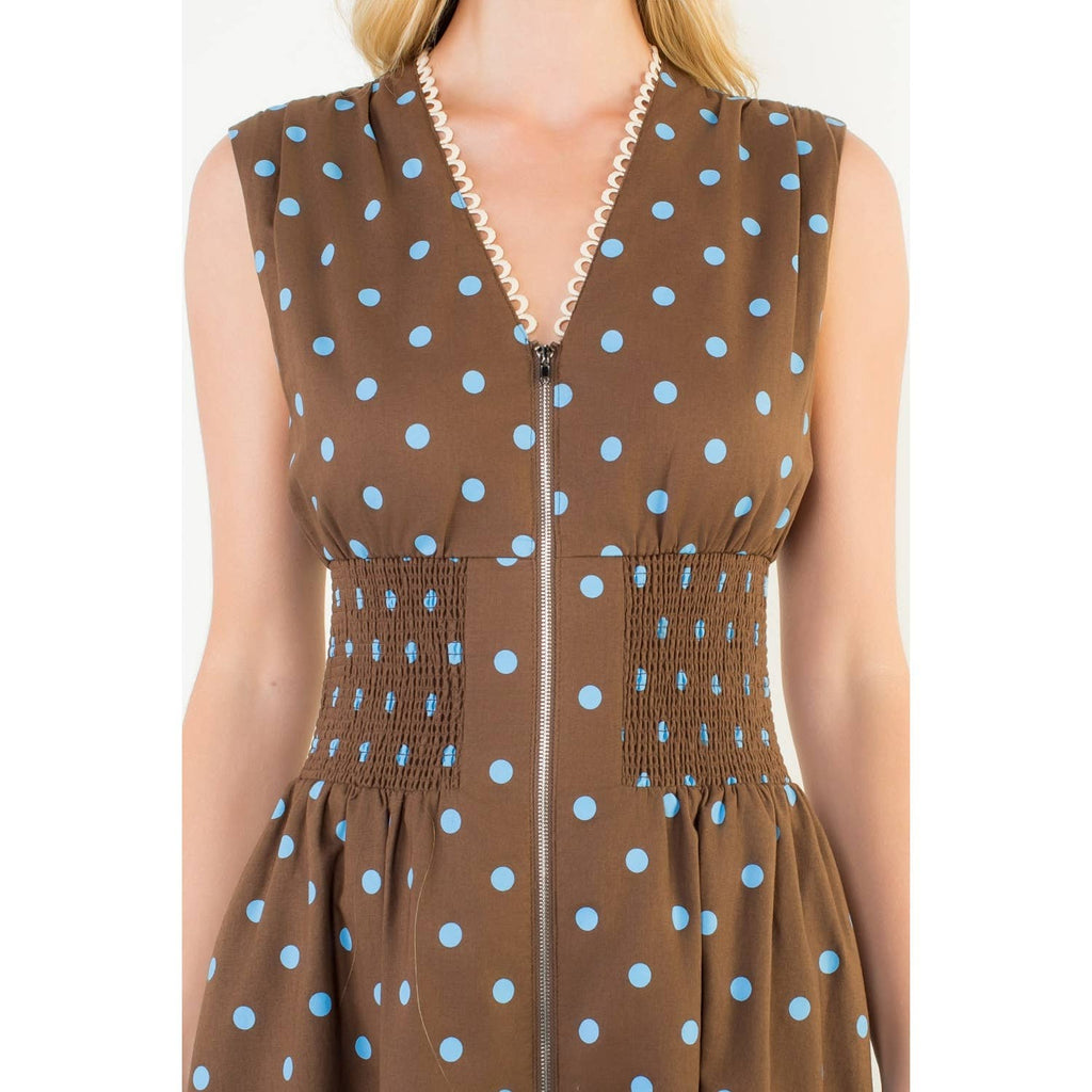 Ivy zip front dress