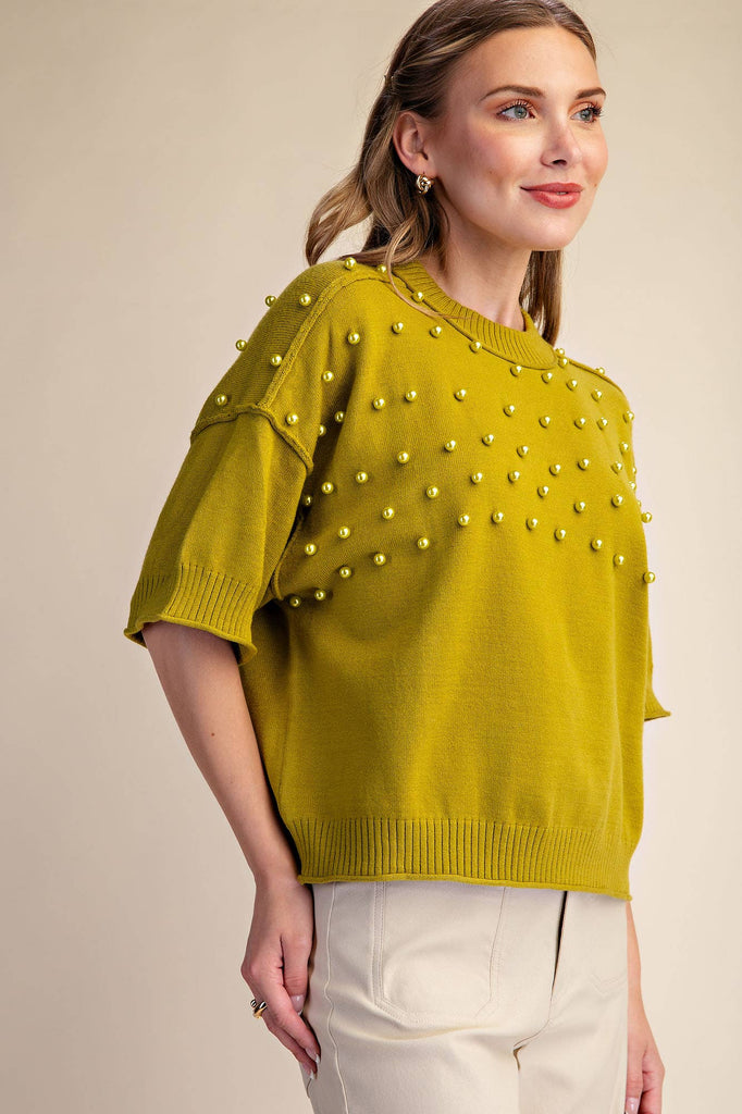 Pearl Crewneck Sweater