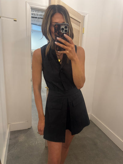 Rowan collared romper