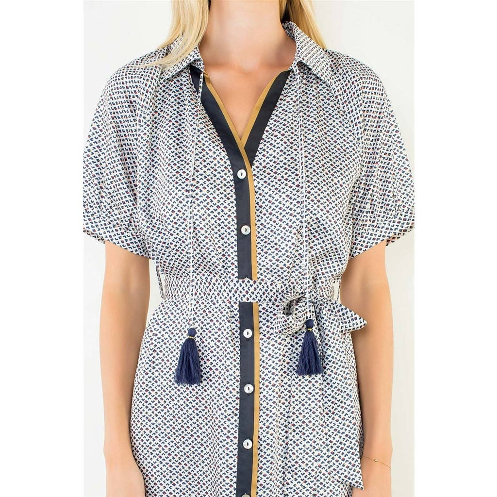 Paige Pattern Short Dress