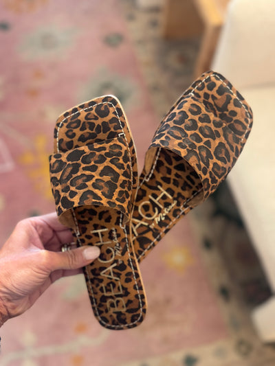 Bali leopard sandal