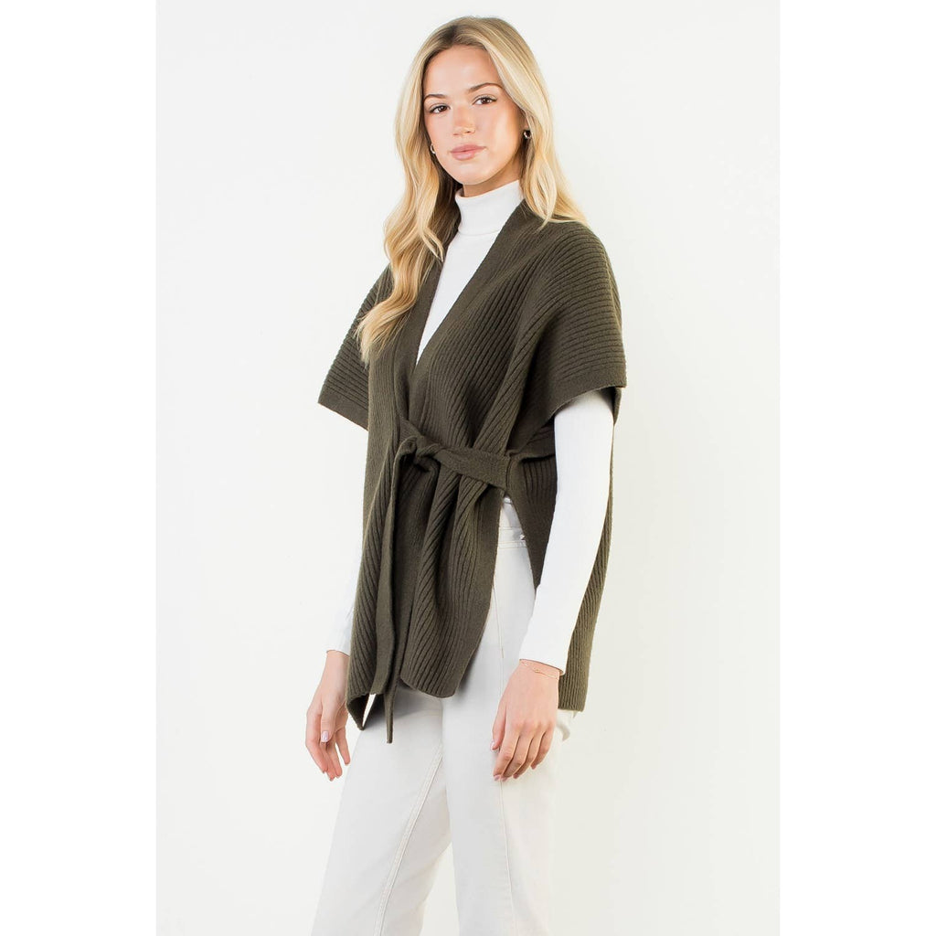 Dillon sleeveless cardi