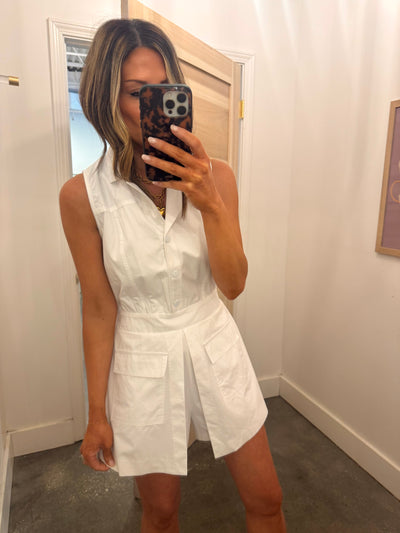 Rowan collared romper