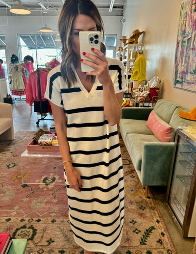 Laurel stripe dress