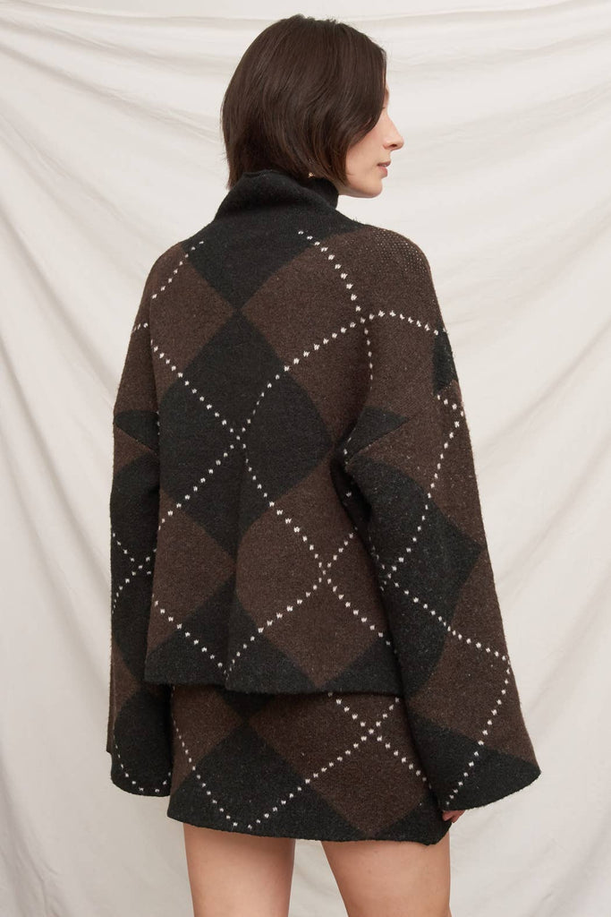 Argyle Knit skirt