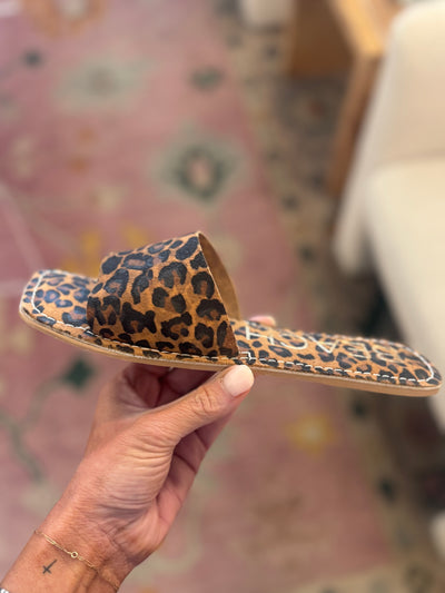 Bali leopard sandal