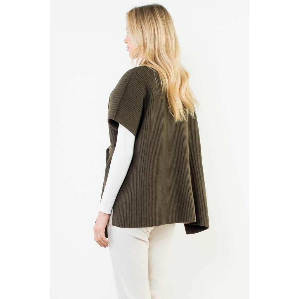 Dillon sleeveless cardi