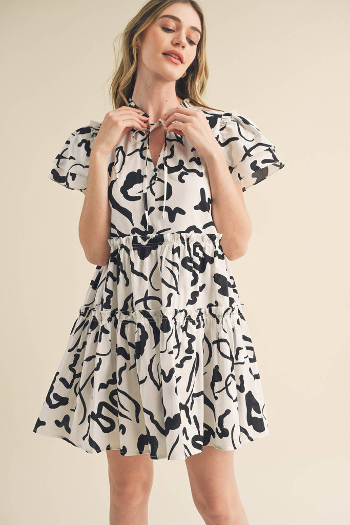 Madeline printed dress