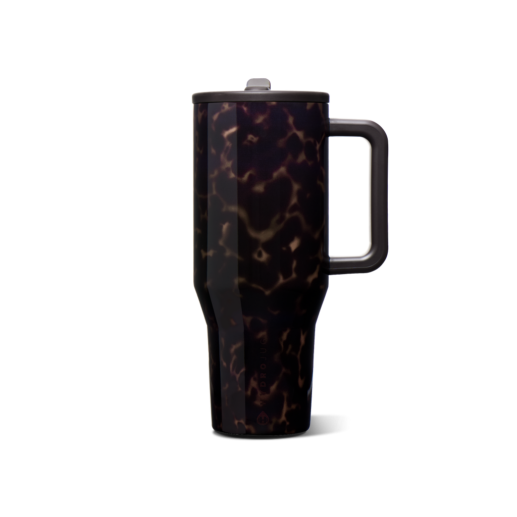 Mocha Tortoise HydroJug 40 oz