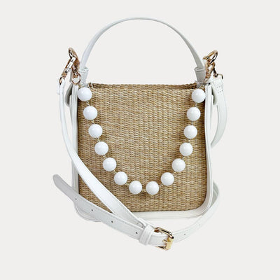 Carly Raffia bag