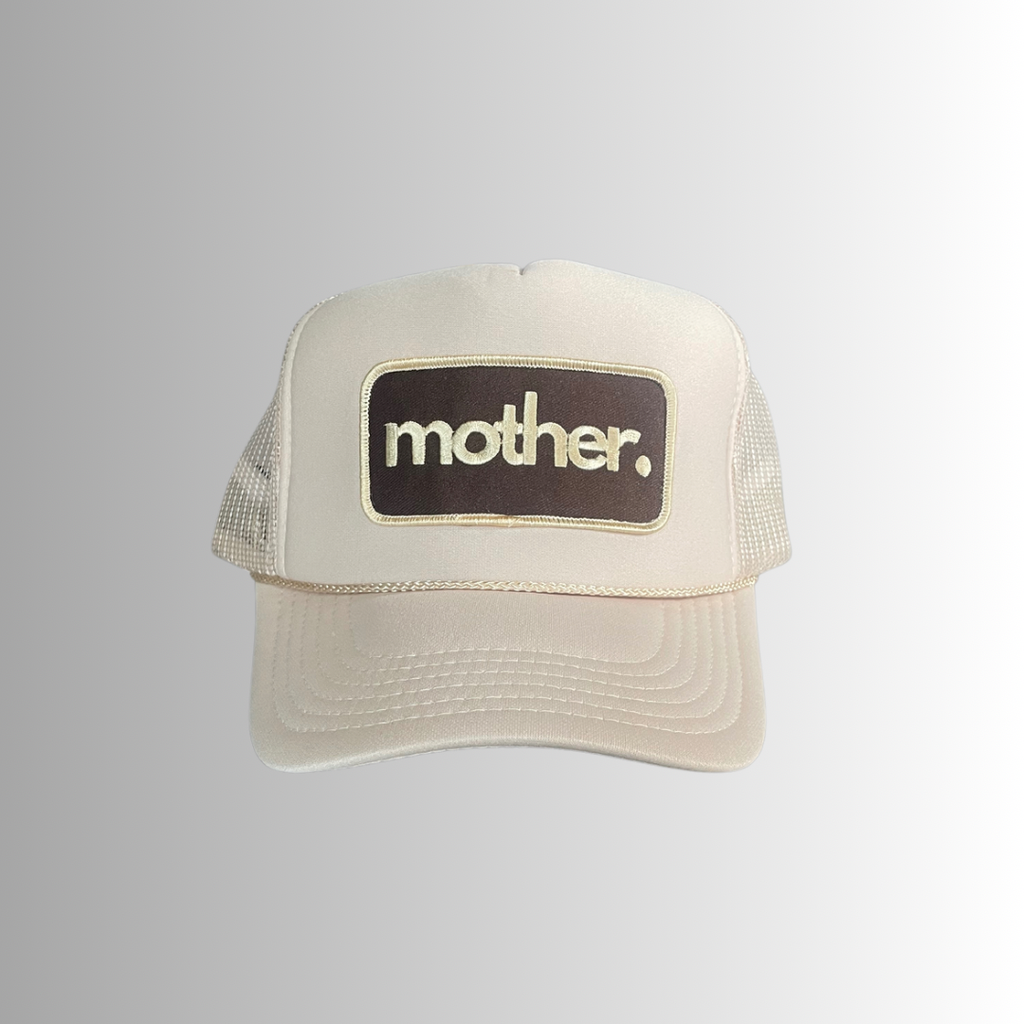 Mother Patch Trucker Hat - Sand