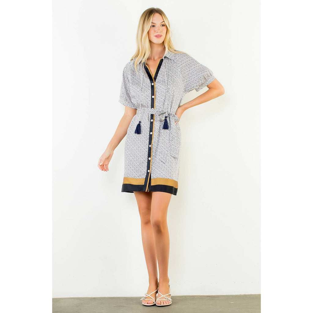 Paige Pattern Short Dress