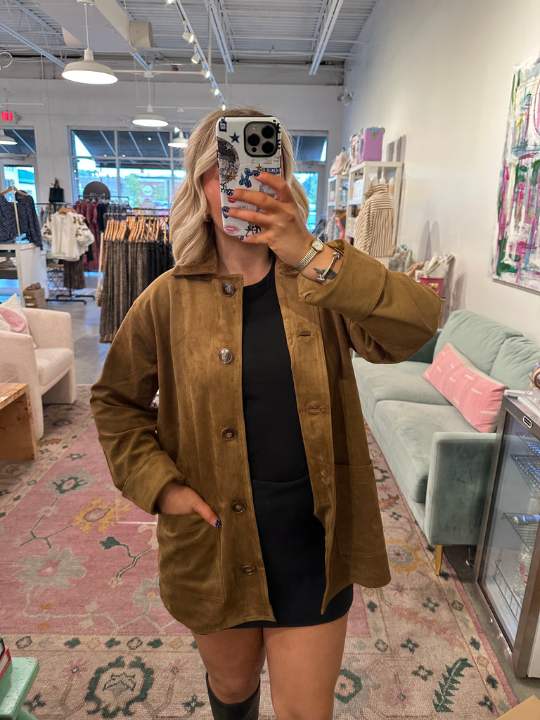 decker suede jacket