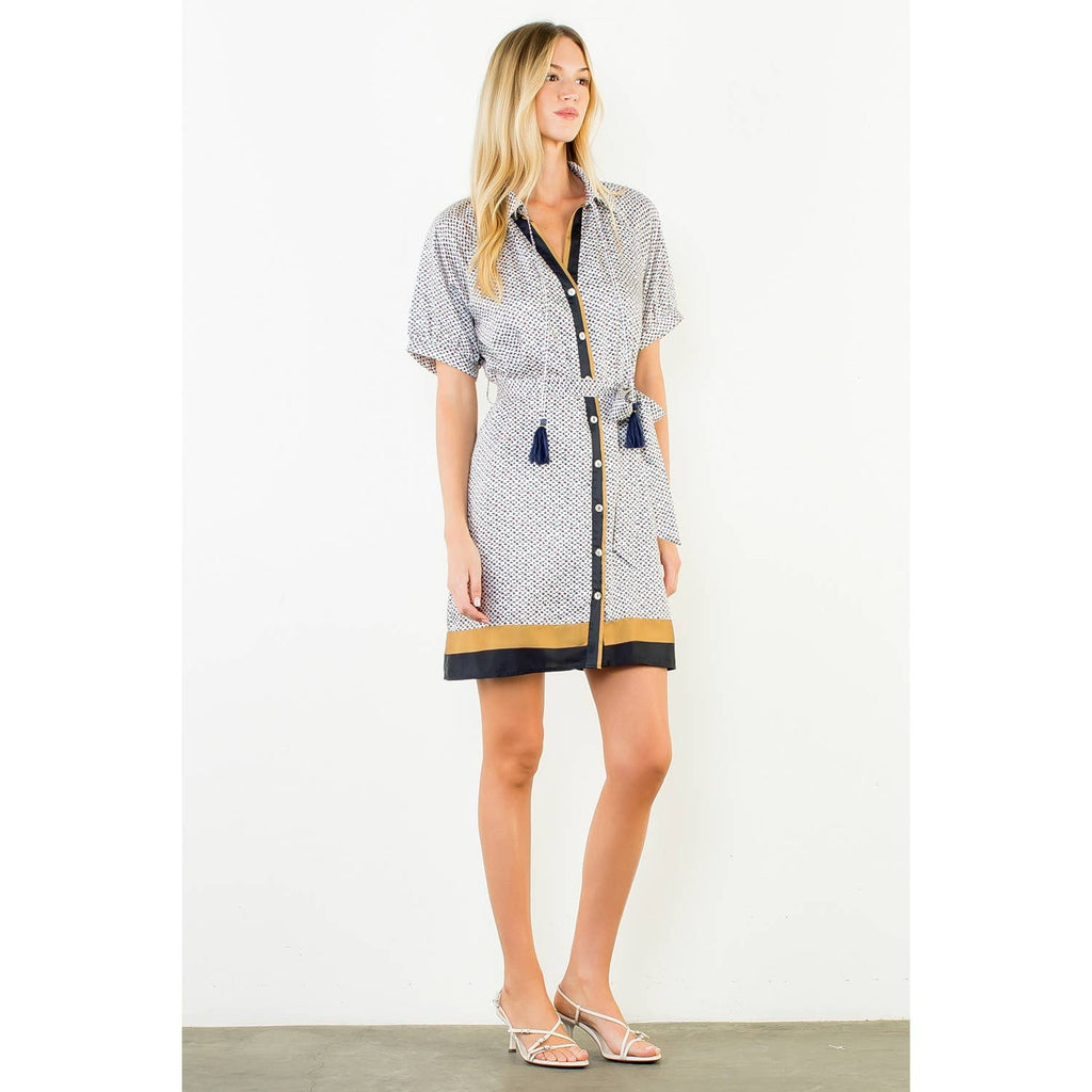 Paige Pattern Short Dress