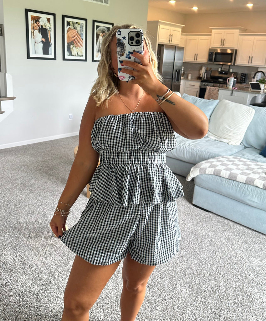 Marta gingham set