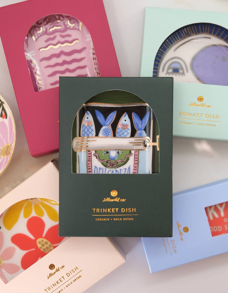 Sardines Porcelain Trinket Dish