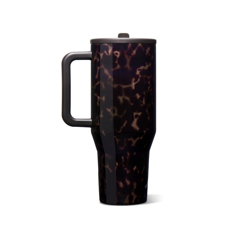 Mocha Tortoise HydroJug 40 oz