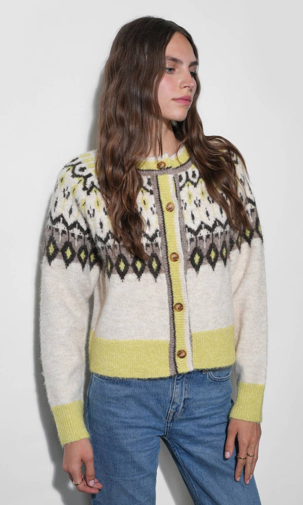 Quinn Fair Isle Cardigan