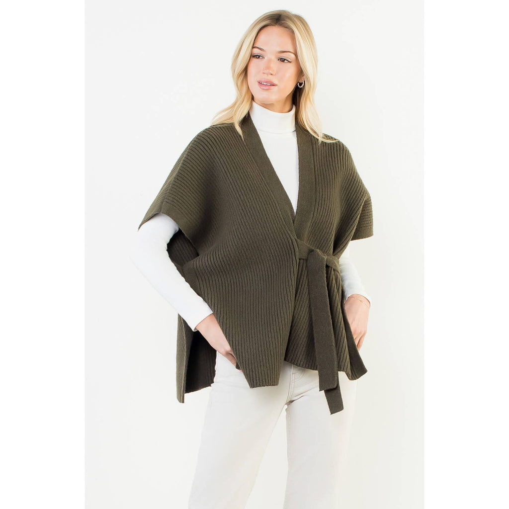 Dillon sleeveless cardi