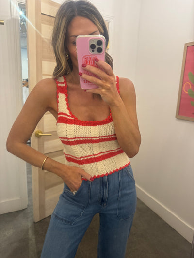 Whitley crochet top