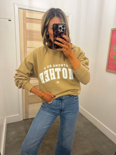 Strong as a mother sweater