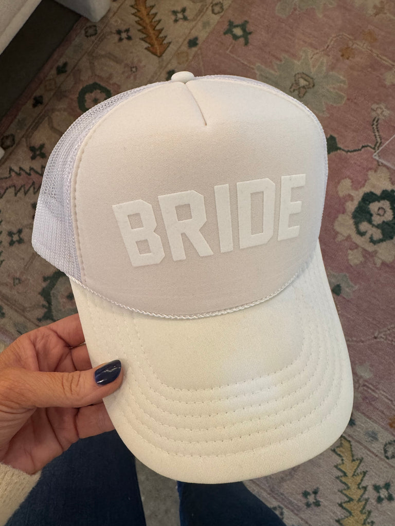T.O.T. 'BRIDE' Trucker- White