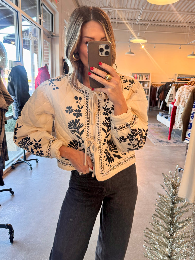 Nora embroidered jacket