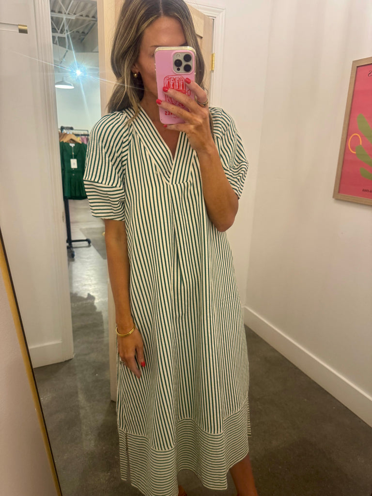 Amelia stripe maxi