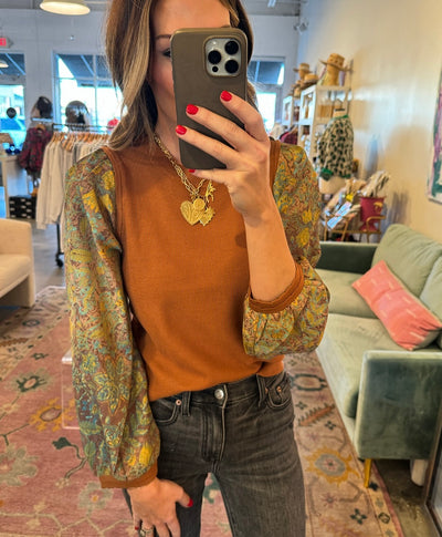Goldie sweater top