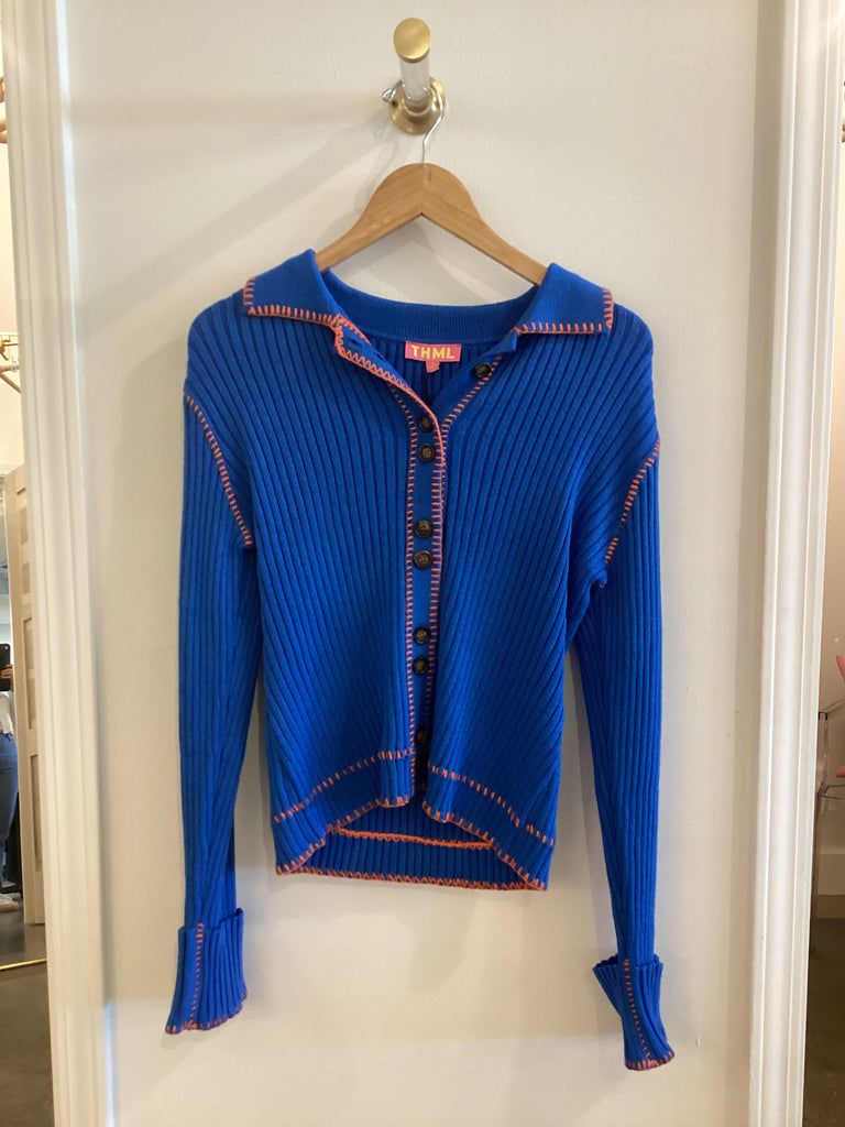SALE- Candice sweater blue