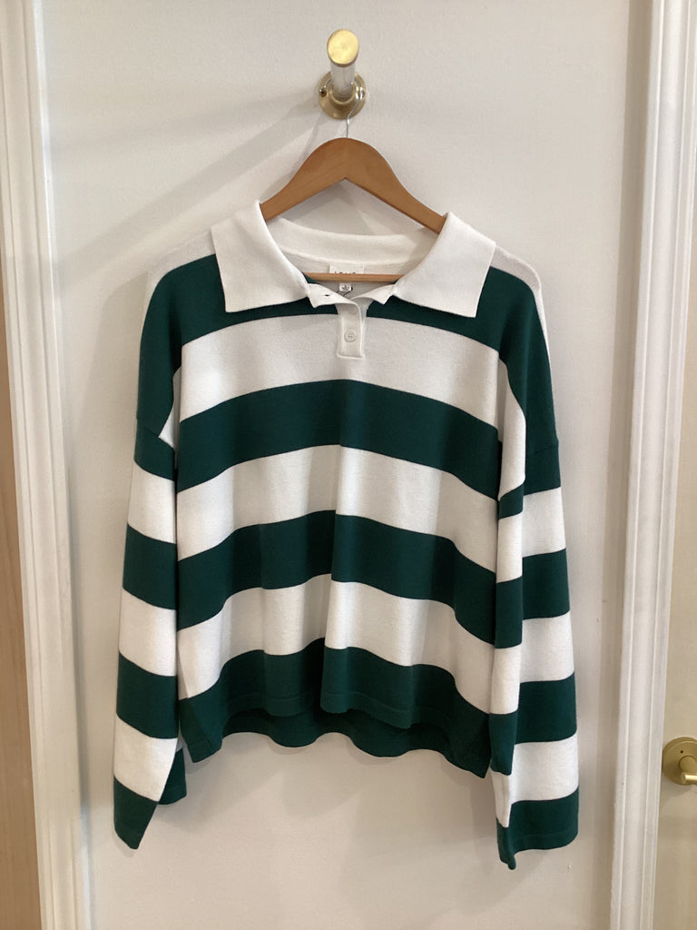 Sullivan stripe sweater & skirt set