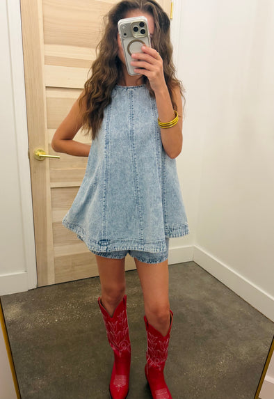 Ciara denim set