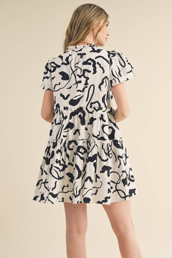 Madeline printed dress