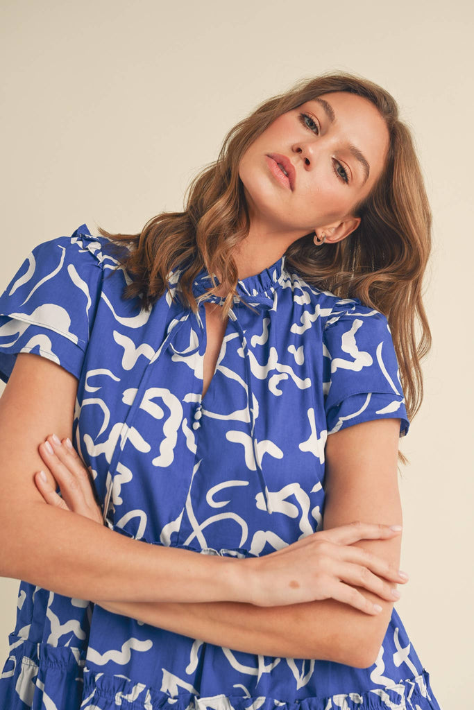 Madeline printed dress