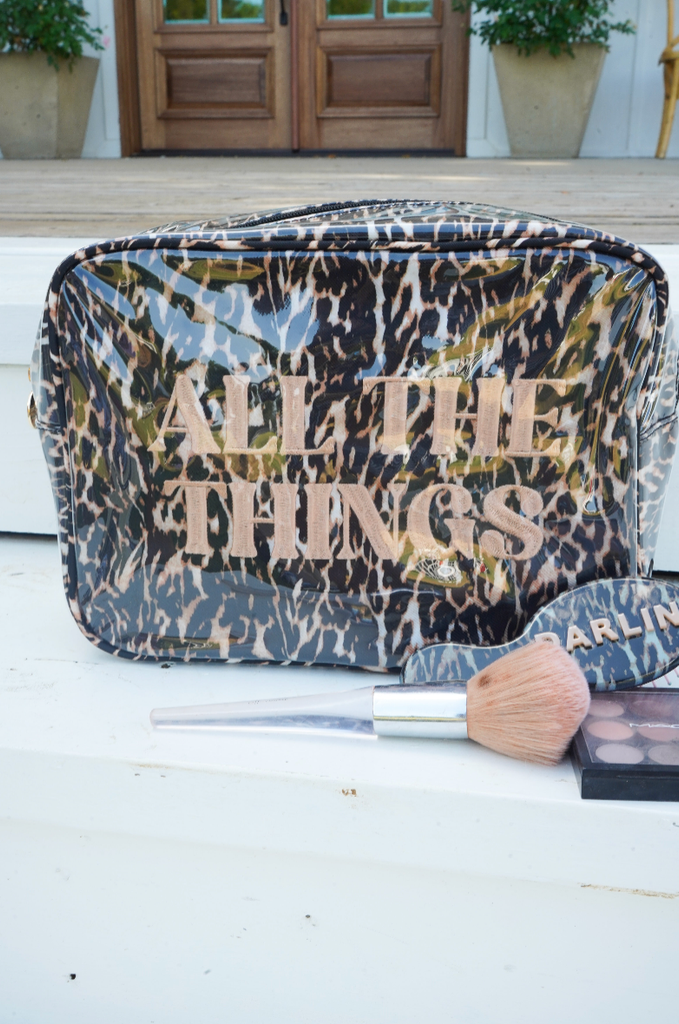 All the Things Leopard bag