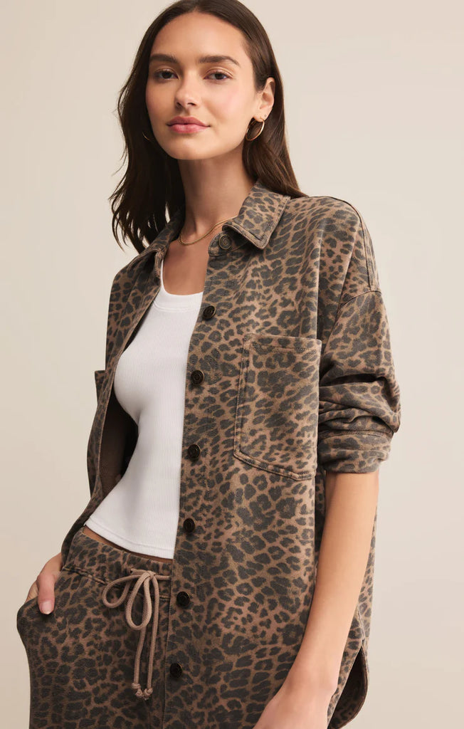 all day jacket leopard
