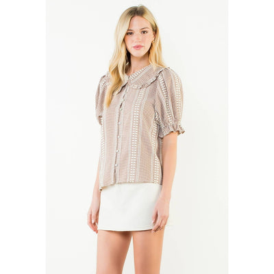 Vale gingham top
