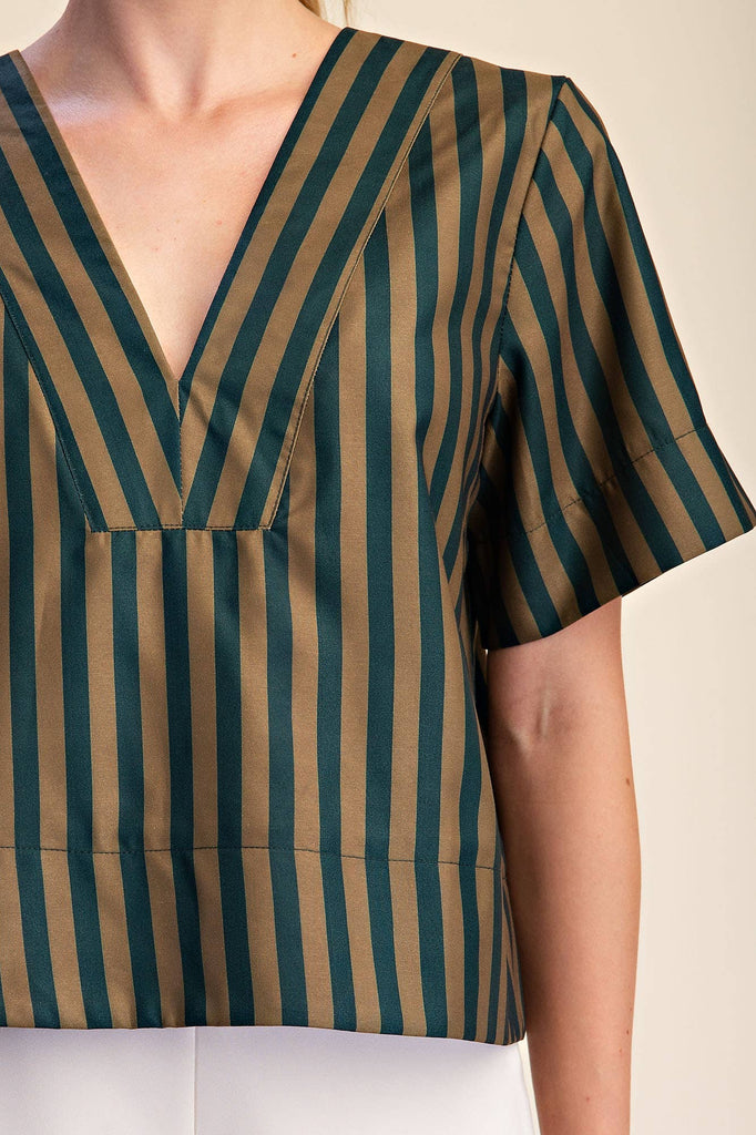 Emett stripe top