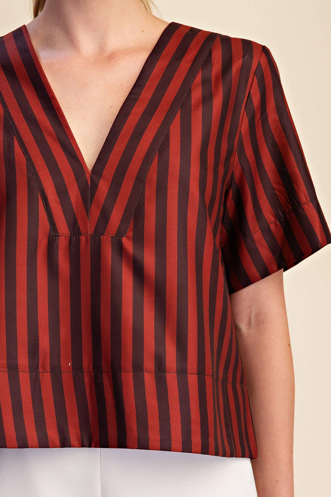 Emett stripe top
