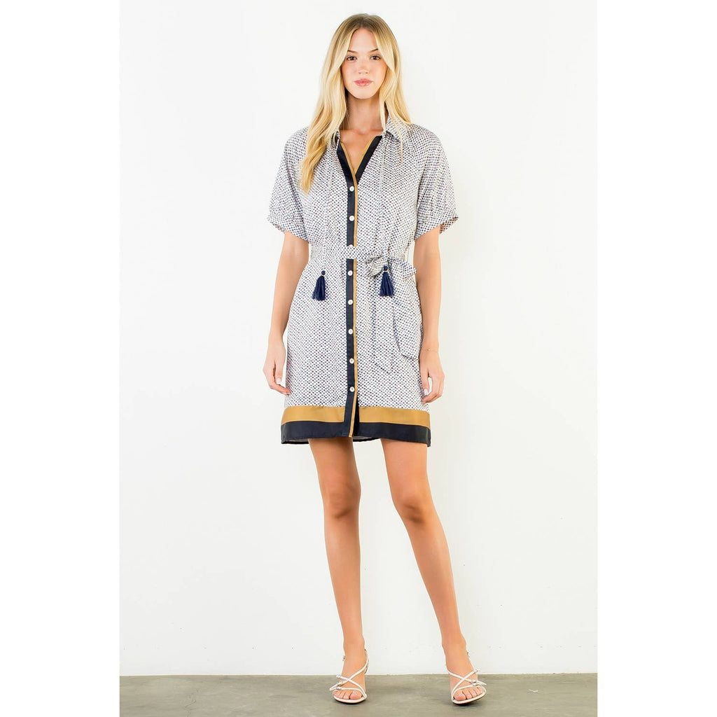 Paige Pattern Short Dress