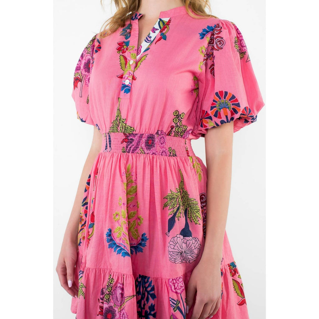 Viola smocked waist dress