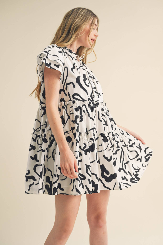 Madeline printed dress