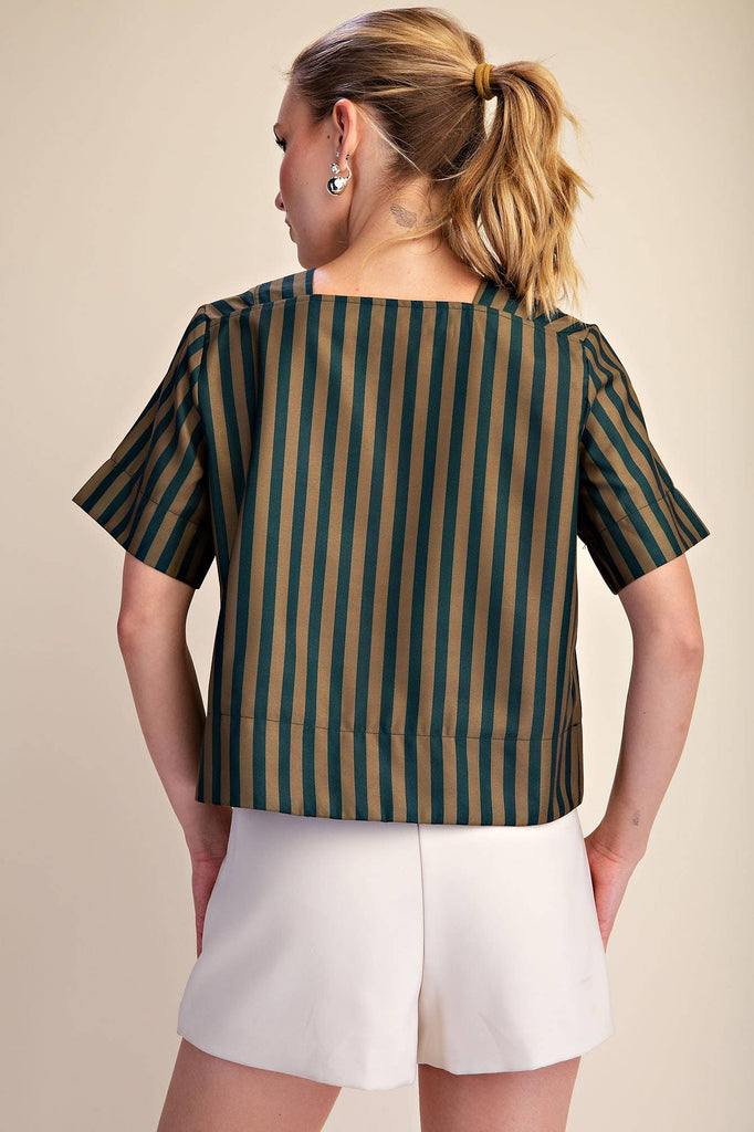 Emett stripe top